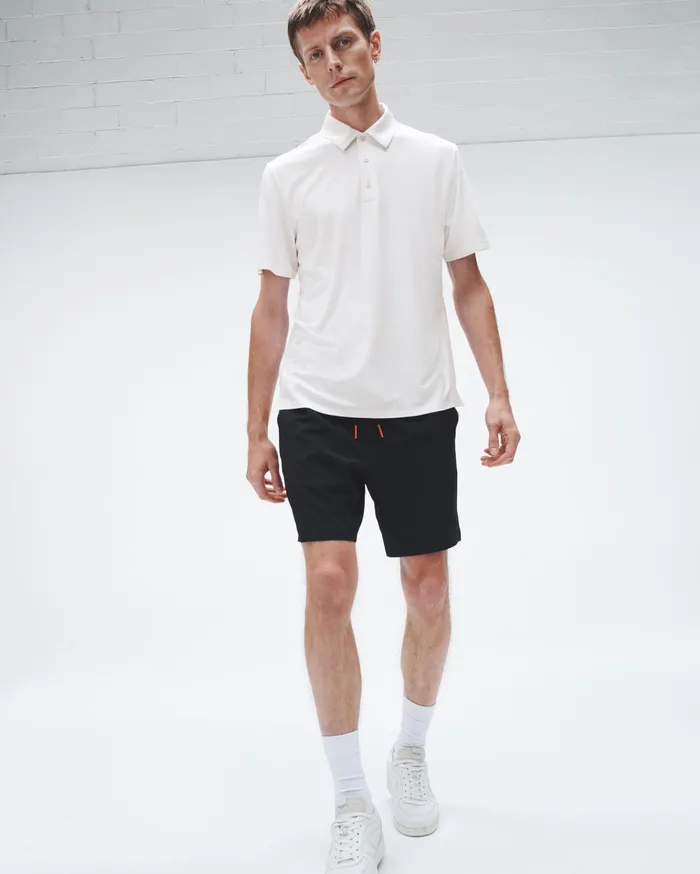 Men Rag and Bone TShirts Pursuit Tech Jersey Polo White Men Rag and Bone TShirts Pursuit Tech Jersey Polo White