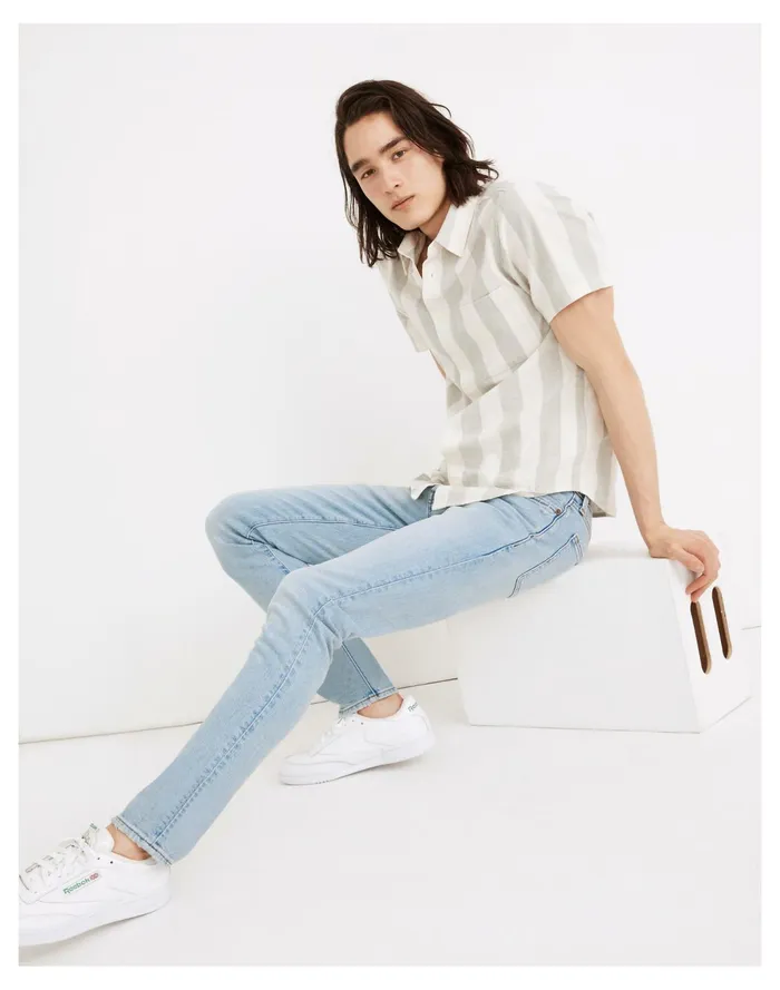 Men Skinny Authentic Flex Jeans In Keasler Wash Keasler Wash Madewell Jeans Men Skinny Authentic Flex Jeans In Keasler Wash Keasler Wash Madewell Jeans