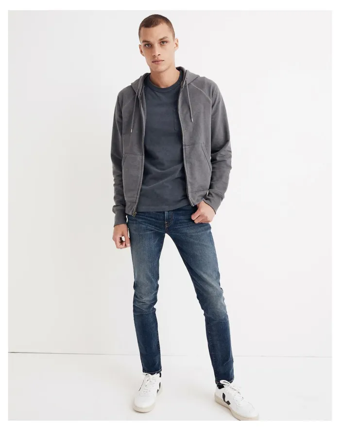 Men Skinny Jeans In Wellmoor Wash Wellmoor Madewell Jeans