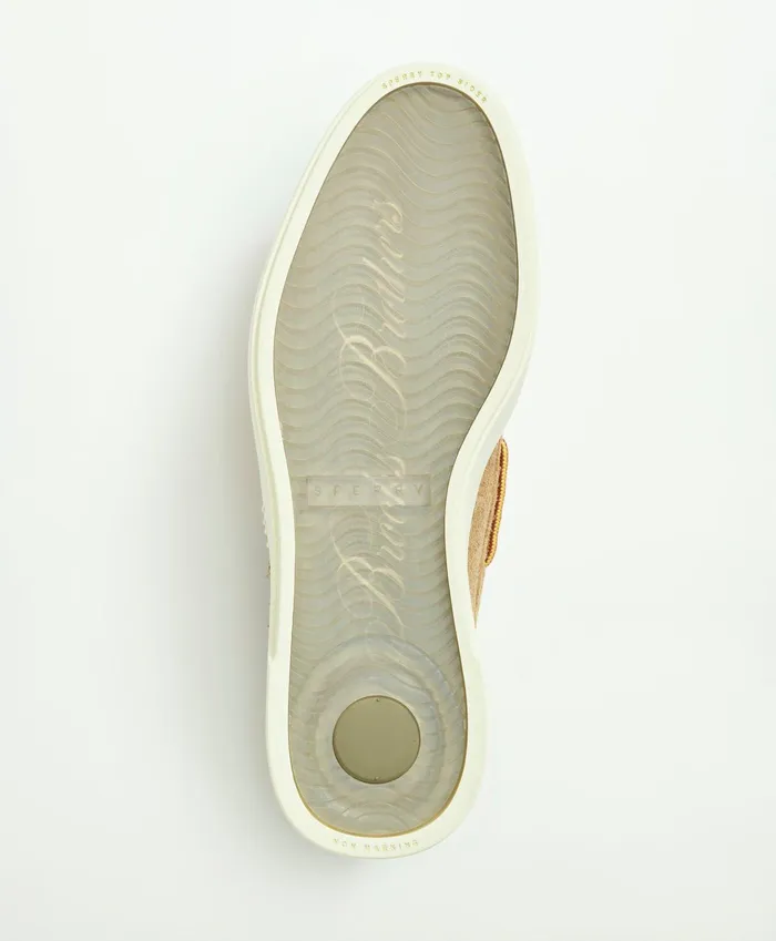 Men Sperry X Brooks Brothers AO Cup 3Eye Tan Brooks Brothers Shoes