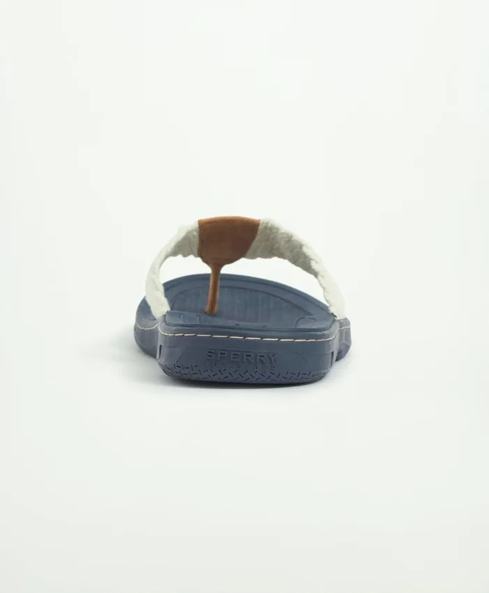 Men Sperry X Brooks Brothers Baitfish Sandal White Brooks Brothers Shoes