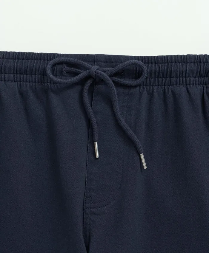 Men Stretch Cotton Friday Club Shorts Indigo Brooks Brothers Shorts and Swimwear