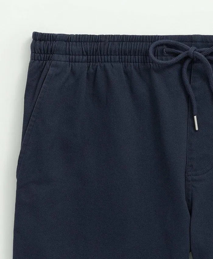 Men Stretch Cotton Friday Club Shorts Indigo Brooks Brothers Shorts and Swimwear