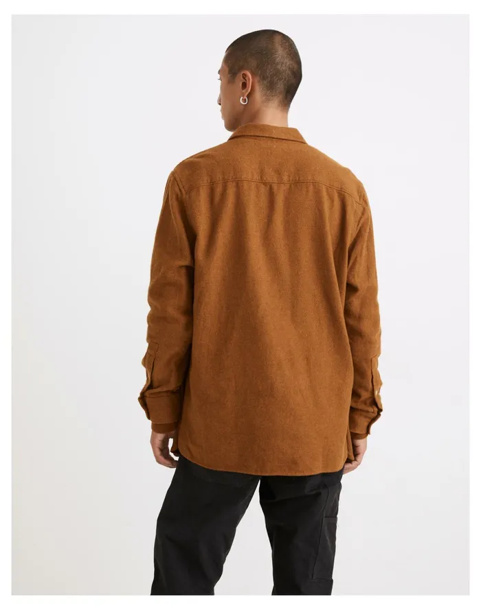 Men Sunday Flannel Perfect Long Sleeve Shirt Dried Cedar Madewell Shirts Men Sunday Flannel Perfect Long Sleeve Shirt Dried Cedar Madewell Shirts