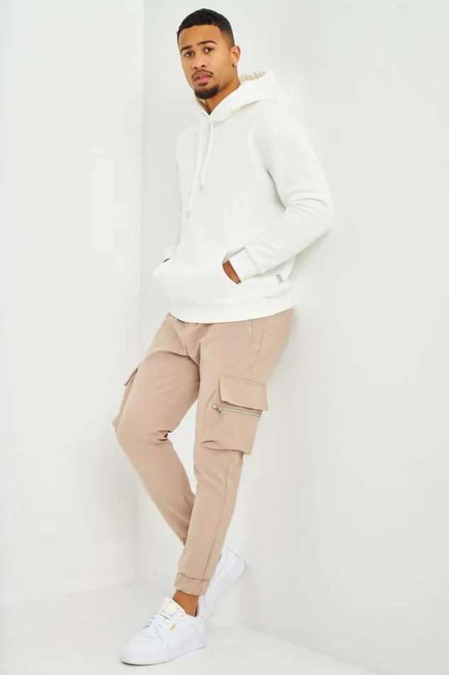 Men Sweat Blanc Capuche Brentiny White Brentiny Paris Sweatshirts and Pullovers Men Sweat Blanc Capuche Brentiny White Brentiny Paris Sweatshirts and Pullovers