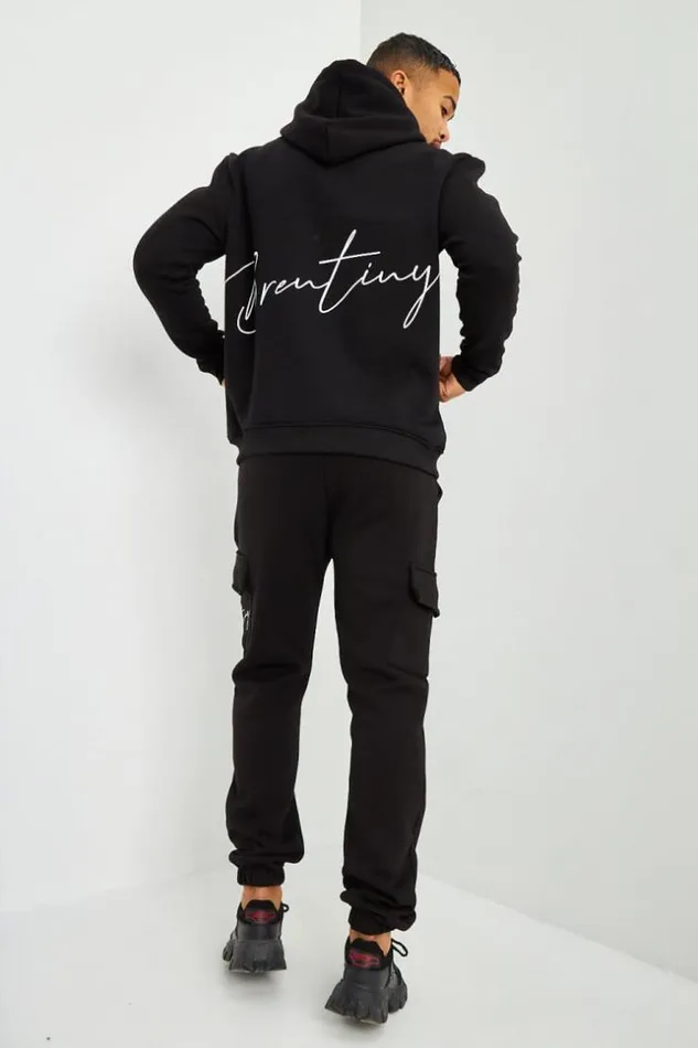 Men Sweat Capuche Noir Inscription Brentiny Black Brentiny Paris Sweatshirts and Pullovers Men Sweat Capuche Noir Inscription Brentiny Black Brentiny Paris Sweatshirts and Pullovers