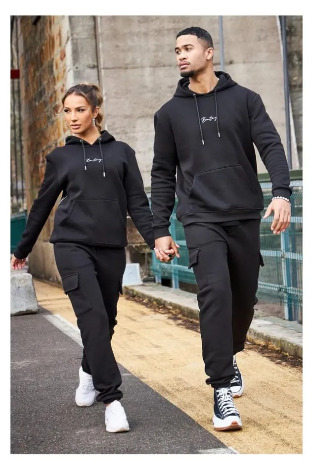 Men Sweat Capuche Noir Inscription Brentiny Black Brentiny Paris Sweatshirts and Pullovers Men Sweat Capuche Noir Inscription Brentiny Black Brentiny Paris Sweatshirts and Pullovers