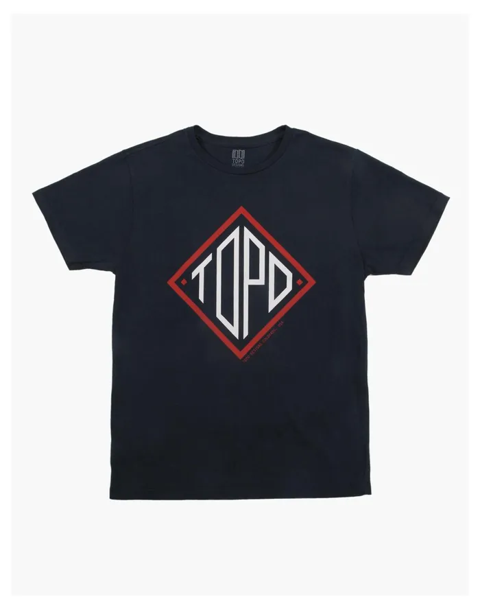 Men Topo Designs Diamond Tee M Navy Madewell Tees