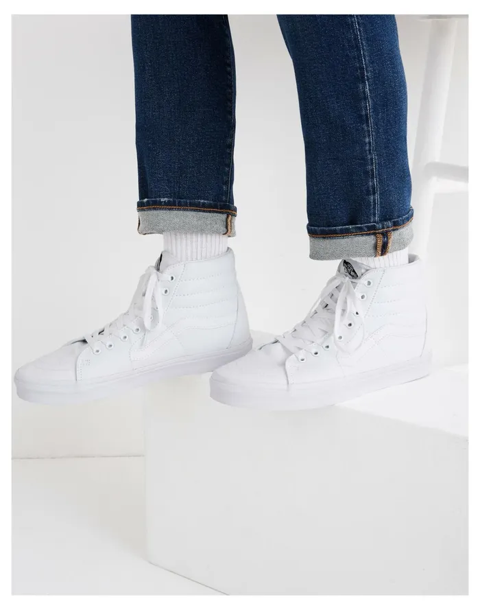 Men Vans Unisex Sk8 Hi High Top Sneakers In Canvas Eb3773 Madewell Sneakers Men Vans Unisex Sk8 Hi High Top Sneakers In Canvas Eb3773 Madewell Sneakers