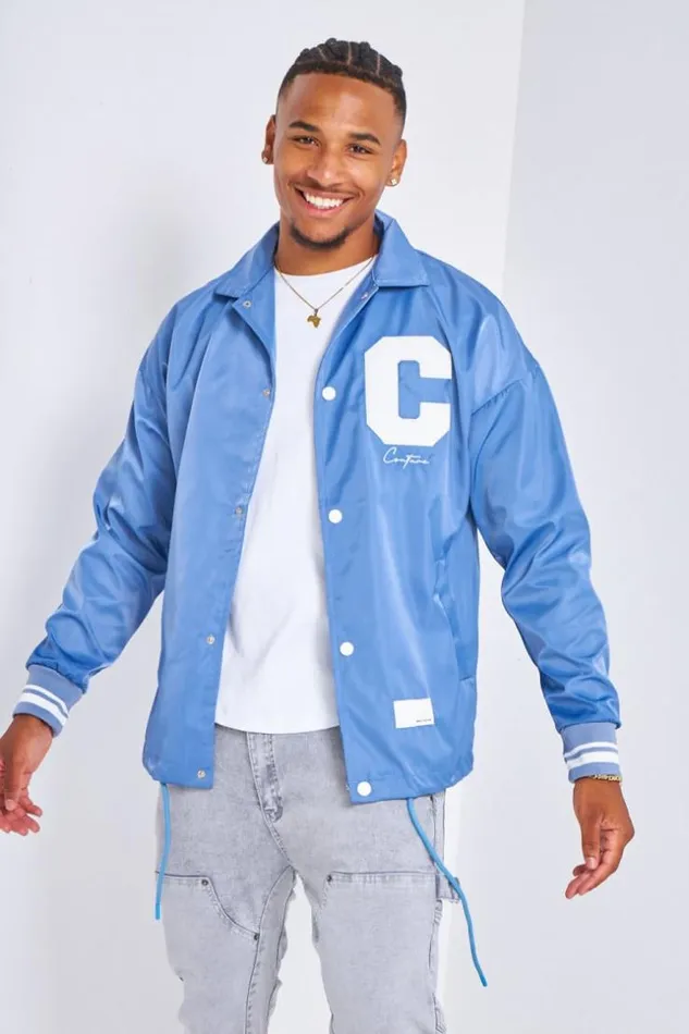 Men Veste Bleu Fonc Brode 034Couture034 Blue Brentiny Paris Jackets
