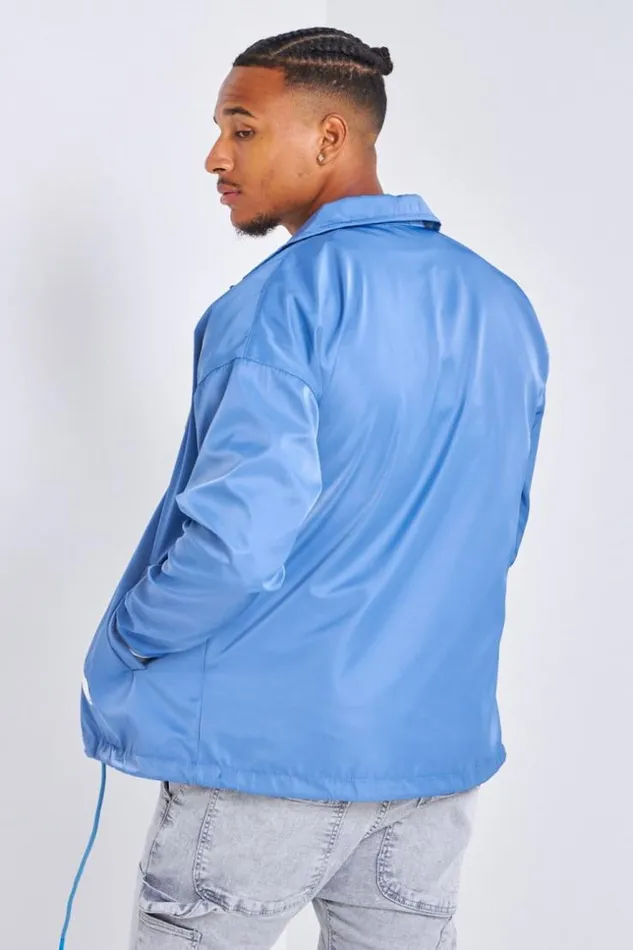 Men Veste Bleu Fonc Brode 034Couture034 Blue Brentiny Paris Jackets