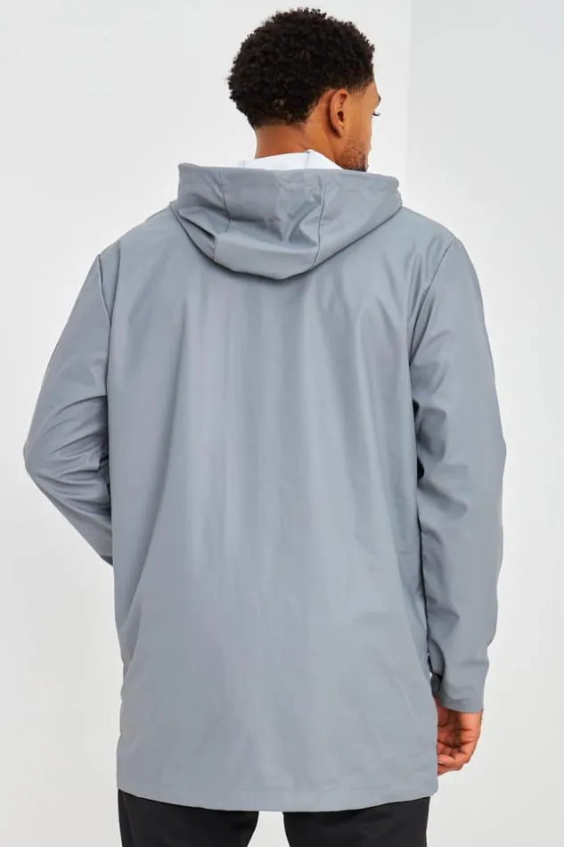 Men Veste MiLongue Gris Fonc Capuche En Simili Cuir Mat Grey Brentiny Paris Jackets Men Veste MiLongue Gris Fonc Capuche En Simili Cuir Mat Grey Brentiny Paris Jackets