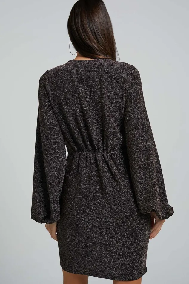Mercia Mini Dress 8211 Twist Front Long Sleeve Dress In Black Women Showpo Dresses