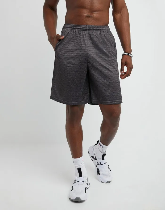 Mesh Shorts 9034 Granite Heather Men Champion Shorts