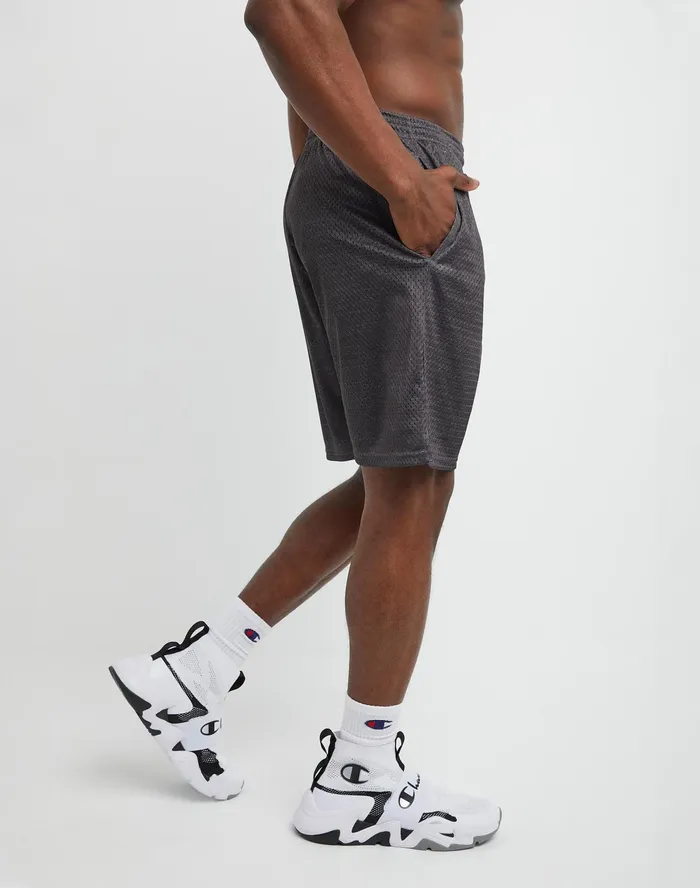 Mesh Shorts 9034 Granite Heather Men Champion Shorts