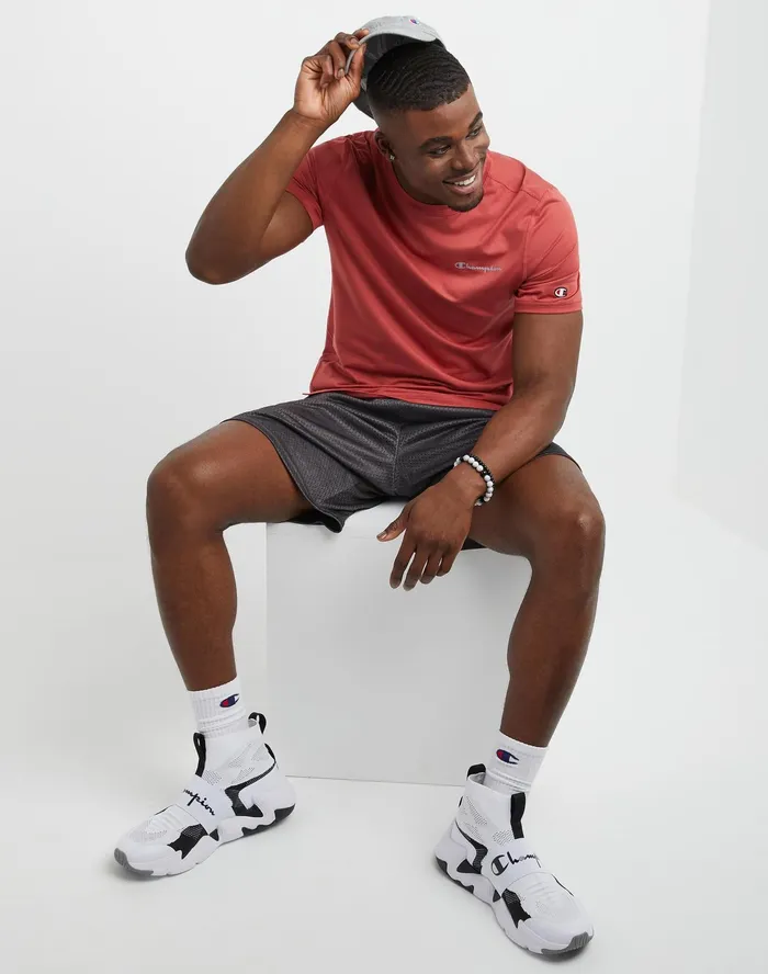 Mesh Shorts 9034 Granite Heather Men Champion Shorts