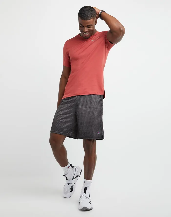 Mesh Shorts 9034 Granite Heather Men Champion Shorts