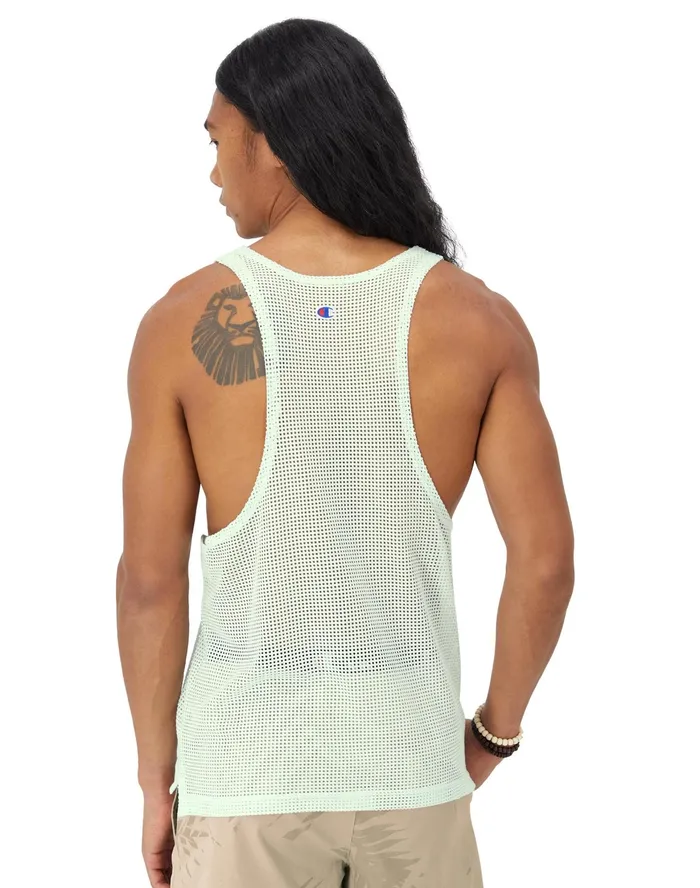 Mesh Tank Top Fresh Spearmint Men Champion TShirts and Tops