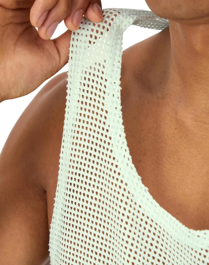 Mesh Tank Top Fresh Spearmint Men Champion TShirts and Tops