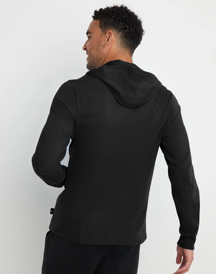 Middleweight TShirt Hoodie Line Work Script Logo Black Men Champion Hoodies and Sweatshirts