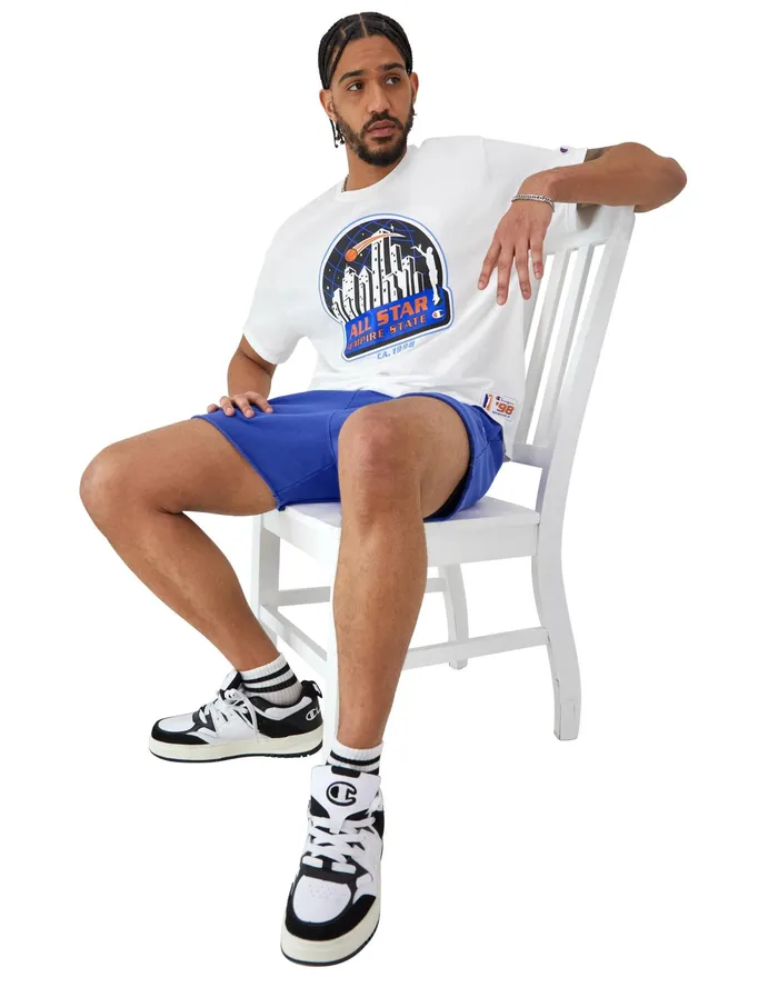 Midweight TShirt Empire State White Men Champion TShirts and Tops