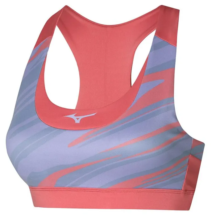 Mizuno Alpha Graphic Bra Pastel Lilac Women Sports Bras