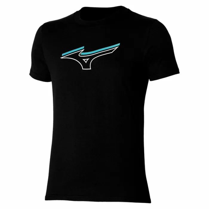 Mizuno Athletics RB Tee Black Men Athleticwear