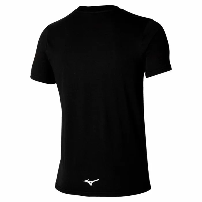 Mizuno Athletics RB Tee Black Men Athleticwear Mizuno Athletics RB Tee Black Men Athleticwear