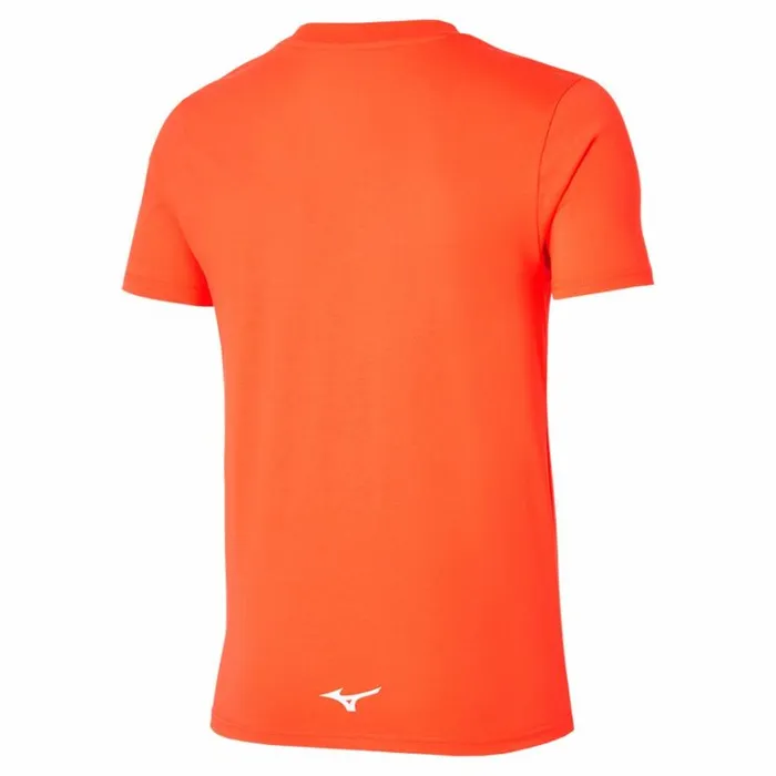 Mizuno Athletics RB Tee Nasturtium Men Athleticwear Mizuno Athletics RB Tee Nasturtium Men Athleticwear