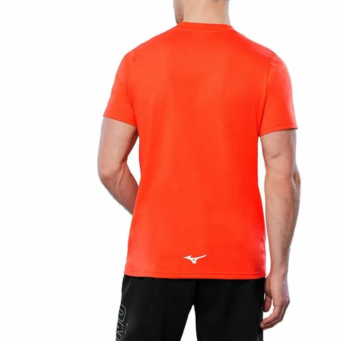 Mizuno Athletics RB Tee Nasturtium Men Athleticwear Mizuno Athletics RB Tee Nasturtium Men Athleticwear