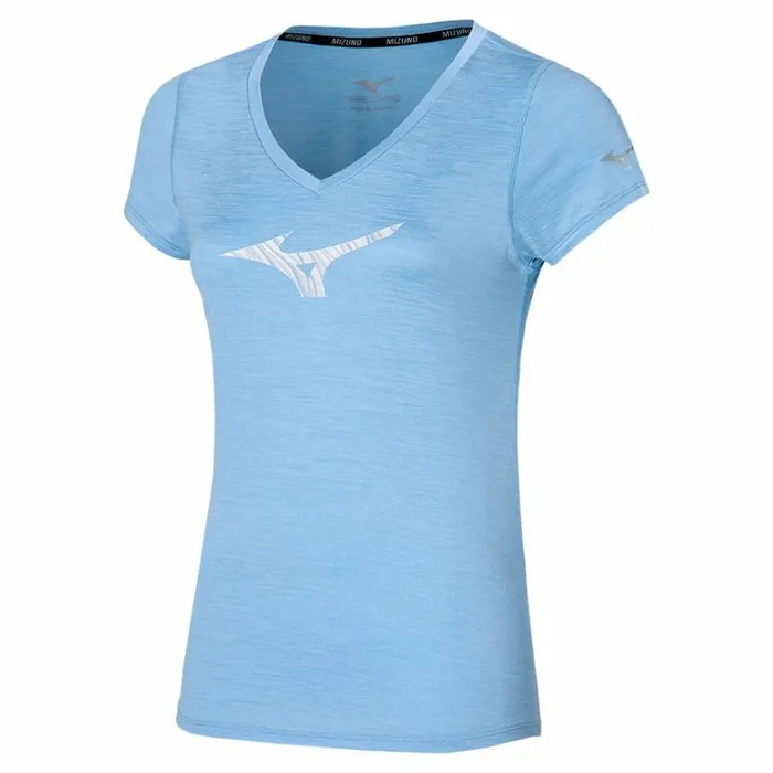 Mizuno Impulse Core RB Tee Cerulean Women Tops