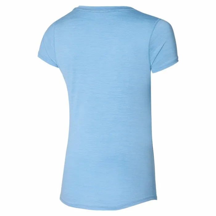 Mizuno Impulse Core RB Tee Cerulean Women Tops Mizuno Impulse Core RB Tee Cerulean Women Tops