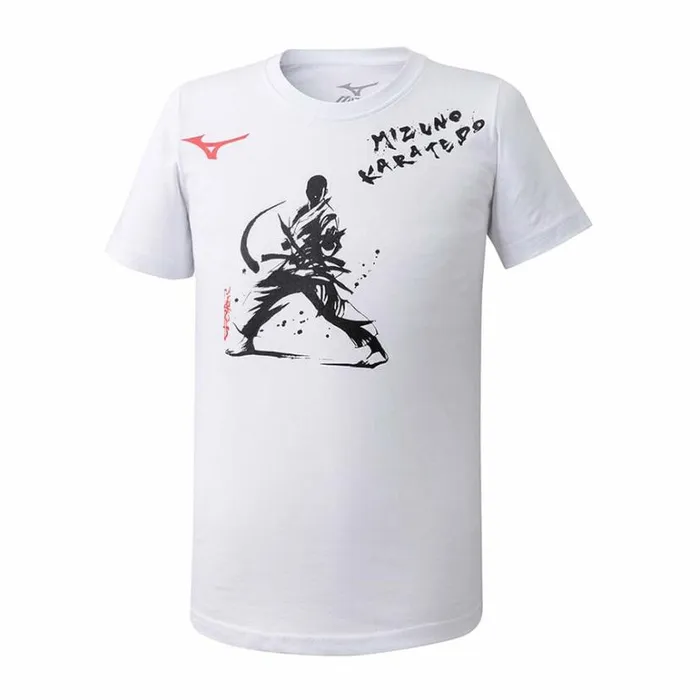 Mizuno Karatedo Tee White Women Tops