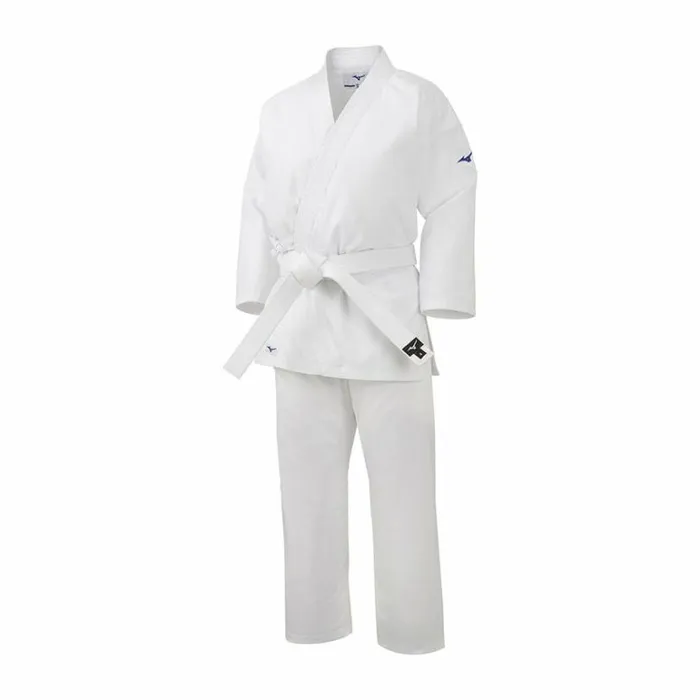 Mizuno Kiai Karategi With Belt White 100 8211 120cm Women Karategis