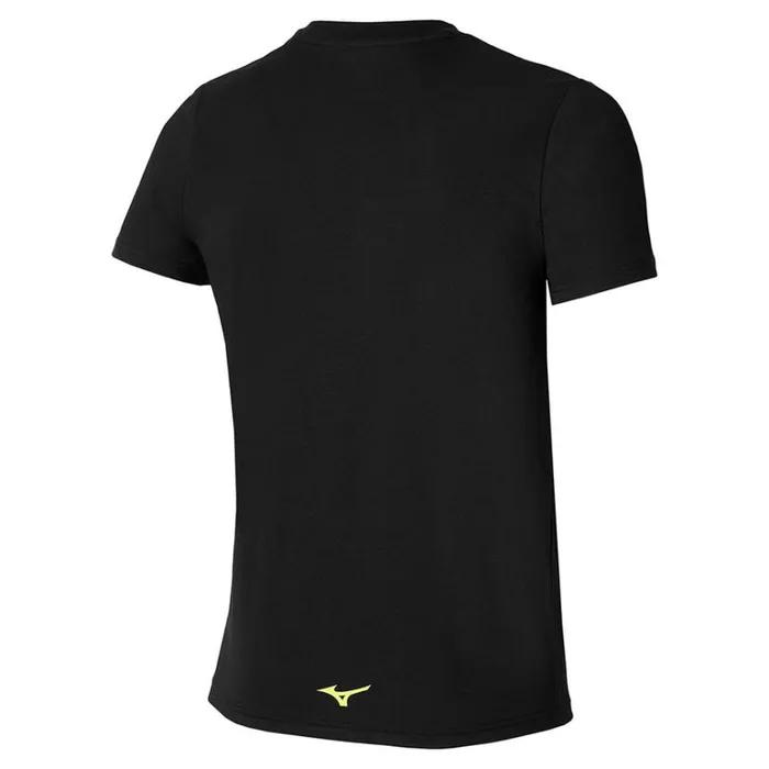 Mizuno Release Graphic Tee Black Men Athleticwear Mizuno Release Graphic Tee Black Men Athleticwear
