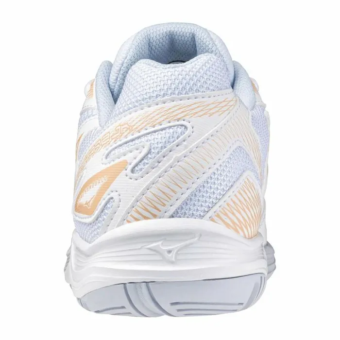 Mizuno STEALTH STAR 2 Jr Whitepeachparfaithalogenblue Women Handball Mizuno STEALTH STAR 2 Jr Whitepeachparfaithalogenblue Women Handball