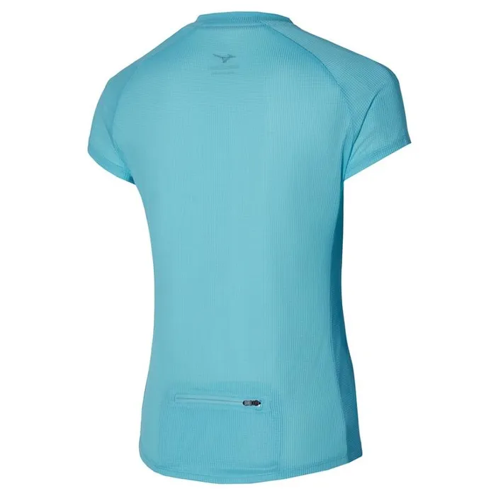 Mizuno Trail DryAeroFlow HZ Tee Antigua Sand Women Tops Mizuno Trail DryAeroFlow HZ Tee Antigua Sand Women Tops
