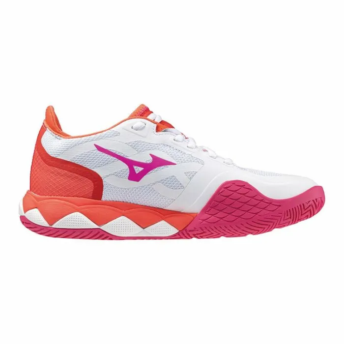 Mizuno WAVE ENFORCE TOUR AC Whiteradiant Redfuchsia Purple Women Tennis Mizuno WAVE ENFORCE TOUR AC Whiteradiant Redfuchsia Purple Women Tennis