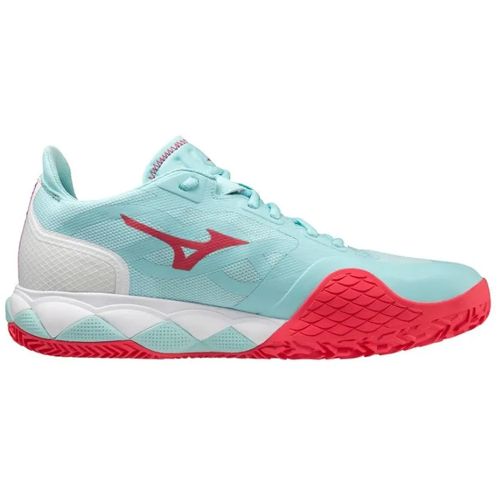 Mizuno WAVE ENFORCE TOUR CC Tanager Turquoisefiery Coral 2white Women Tennis Mizuno WAVE ENFORCE TOUR CC Tanager Turquoisefiery Coral 2white Women Tennis