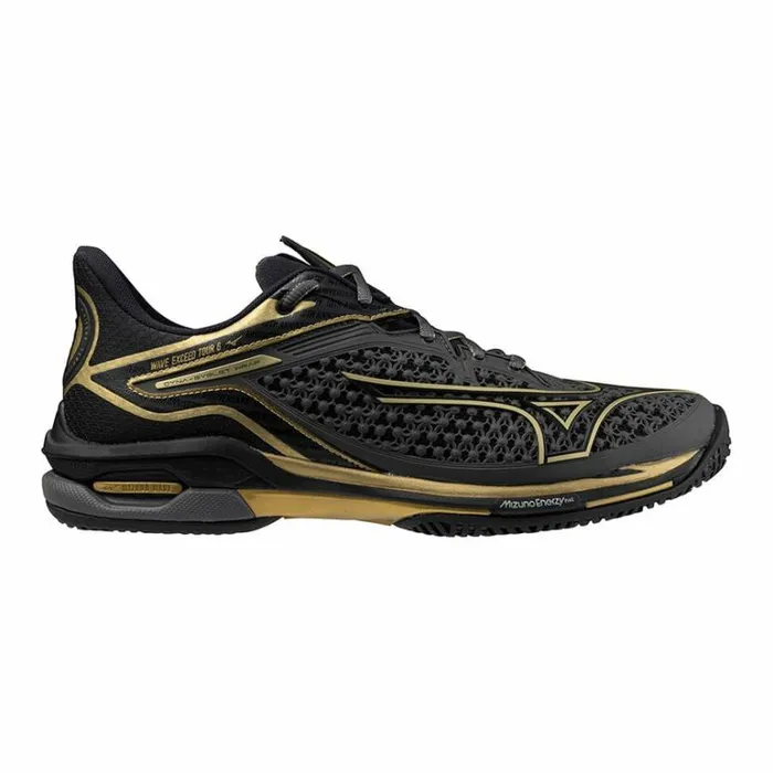 Mizuno WAVE EXCEED TOUR 6 AC 10th Edition Iron Gategoldblack Women Tennis