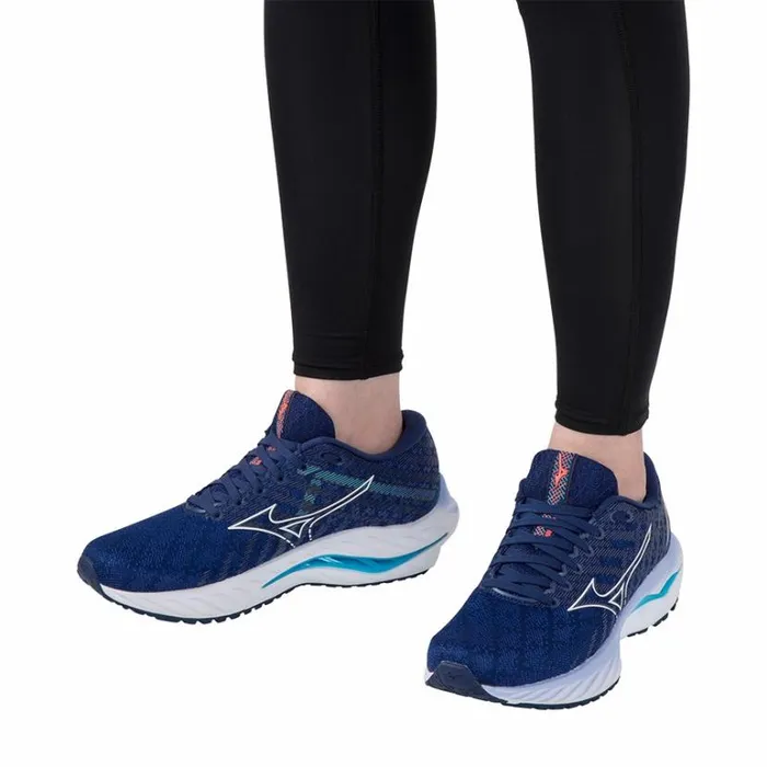 Mizuno WAVE INSPIRE 19 Bdepthswhiteaquarius Women Running Mizuno WAVE INSPIRE 19 Bdepthswhiteaquarius Women Running