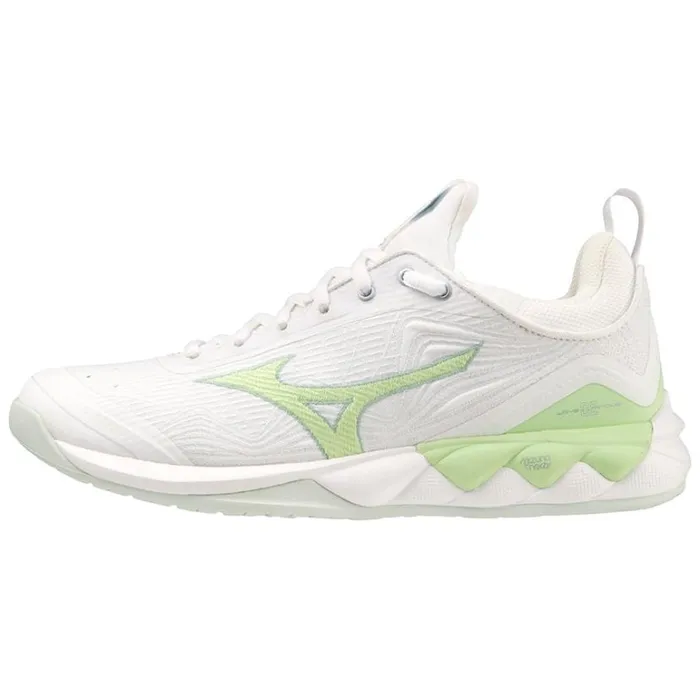 Mizuno WAVE LUMINOUS 2 Whtglacialridgpatgreen Women Volleyball