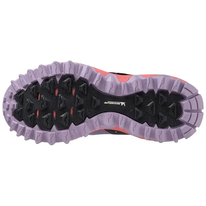 Mizuno WAVE MUJIN 9 Pastel Lilacwhitesun Kissed Coral Women Trail Running Mizuno WAVE MUJIN 9 Pastel Lilacwhitesun Kissed Coral Women Trail Running