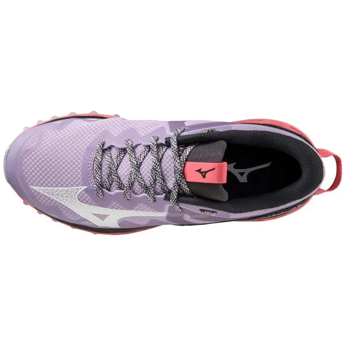 Mizuno WAVE MUJIN 9 Pastel Lilacwhitesun Kissed Coral Women Trail Running Mizuno WAVE MUJIN 9 Pastel Lilacwhitesun Kissed Coral Women Trail Running