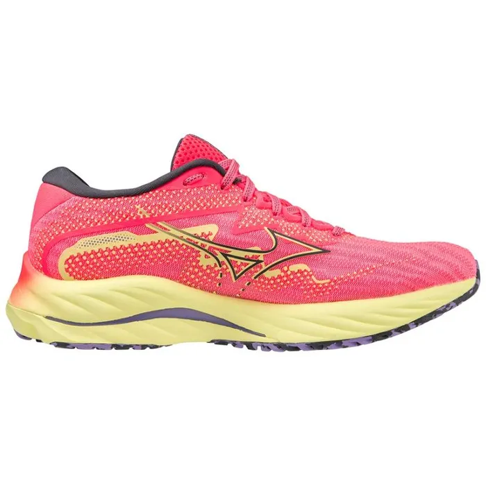 Mizuno WAVE RIDER 27 Hvpinkoblueluminous Women Running Mizuno WAVE RIDER 27 Hvpinkoblueluminous Women Running