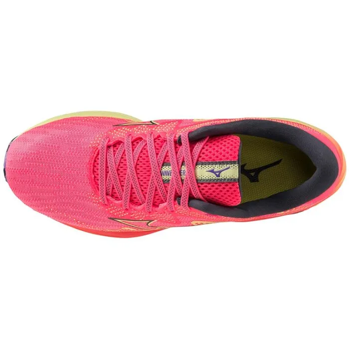 Mizuno WAVE RIDER 27 Hvpinkoblueluminous Women Running Mizuno WAVE RIDER 27 Hvpinkoblueluminous Women Running