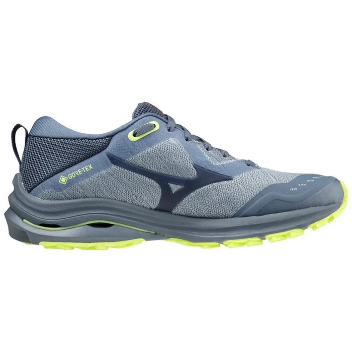 Mizuno Wave Rider GTX Vindigovindigoneolime Women Trail Running Mizuno Wave Rider GTX Vindigovindigoneolime Women Trail Running