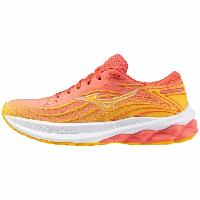 Mizuno WAVE SKYRISE 5 Dubarrywhitecitrus Women Running