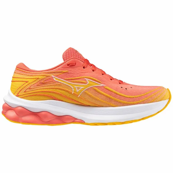 Mizuno WAVE SKYRISE 5 Dubarrywhitecitrus Women Running