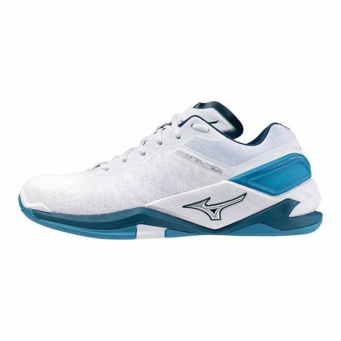 Mizuno WAVE STEALTH NEO Whitesilversailor Blue Women Handball